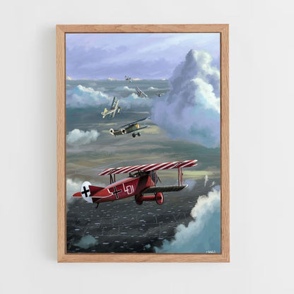 Aviones de la Primera Guerra Mundial Póster