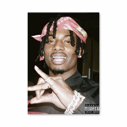 Pañuelo Playboy Carti Póster