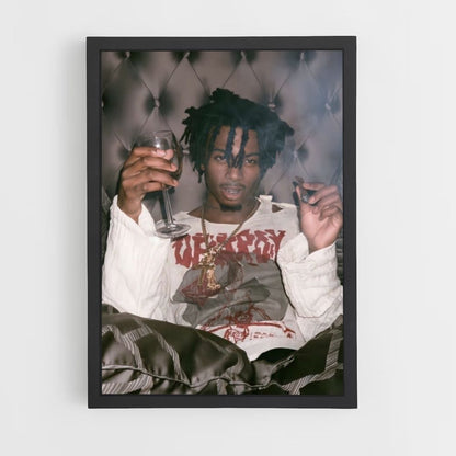 Póster Playboy Carti Humo