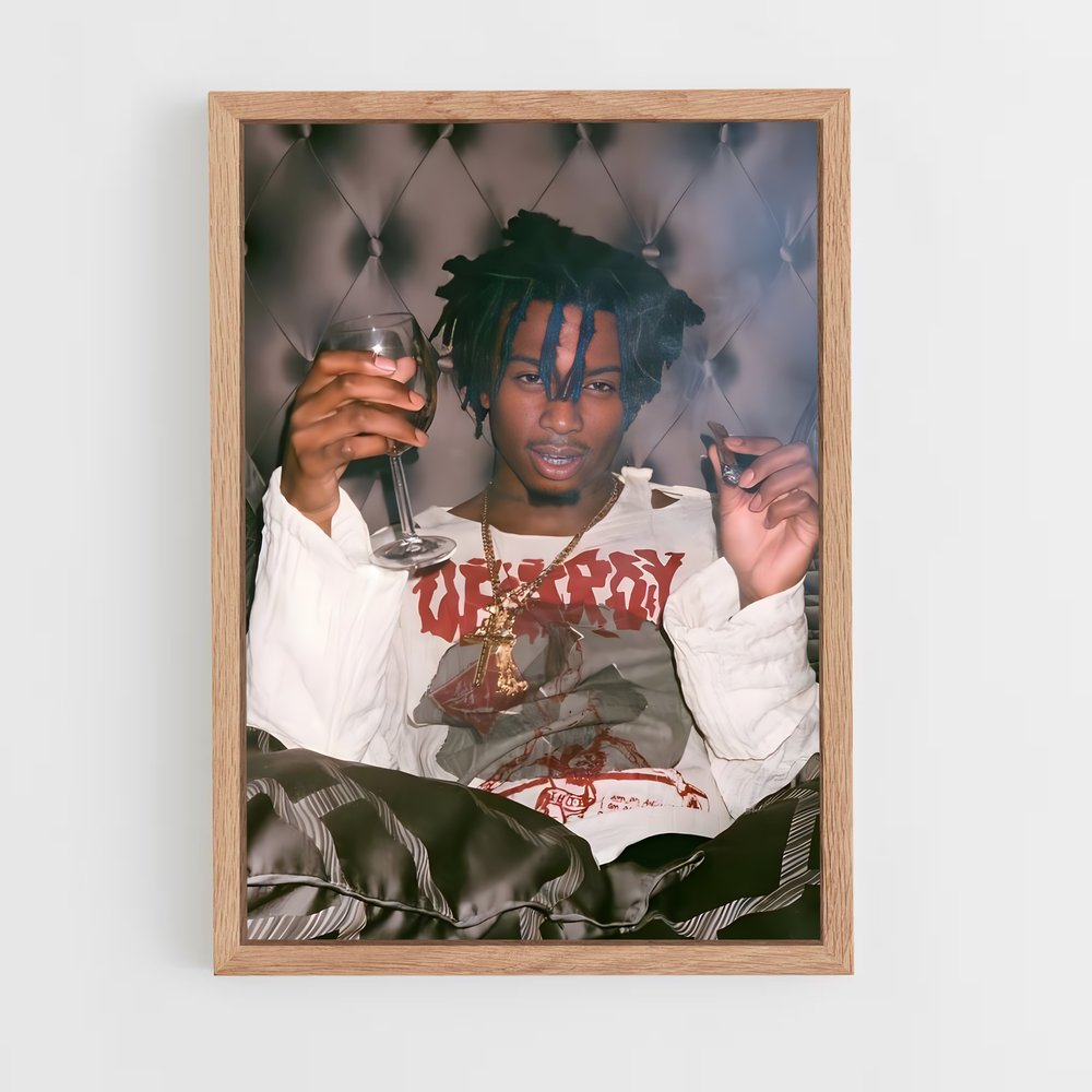 playboy-carti-8 cadre Bois clair