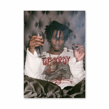 Póster Playboy Carti Humo