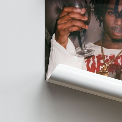 Póster Playboy Carti Humo