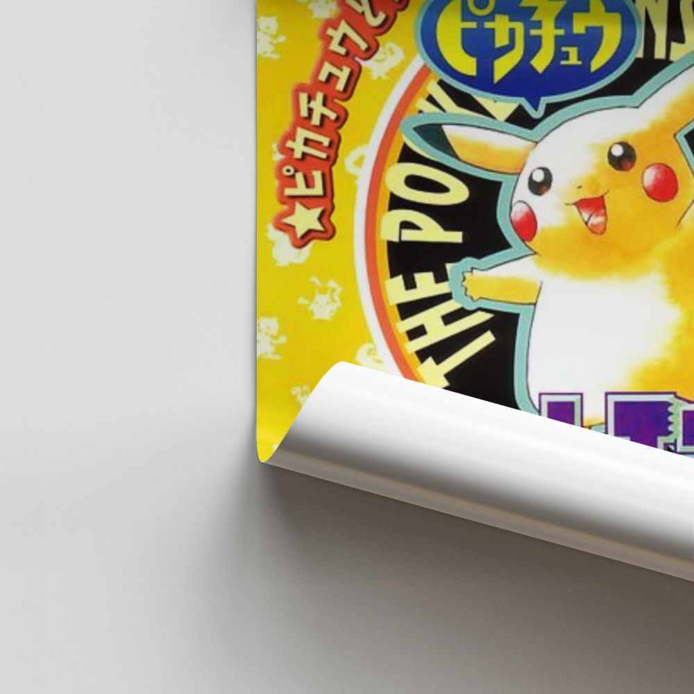 Póster Pikachu Japón