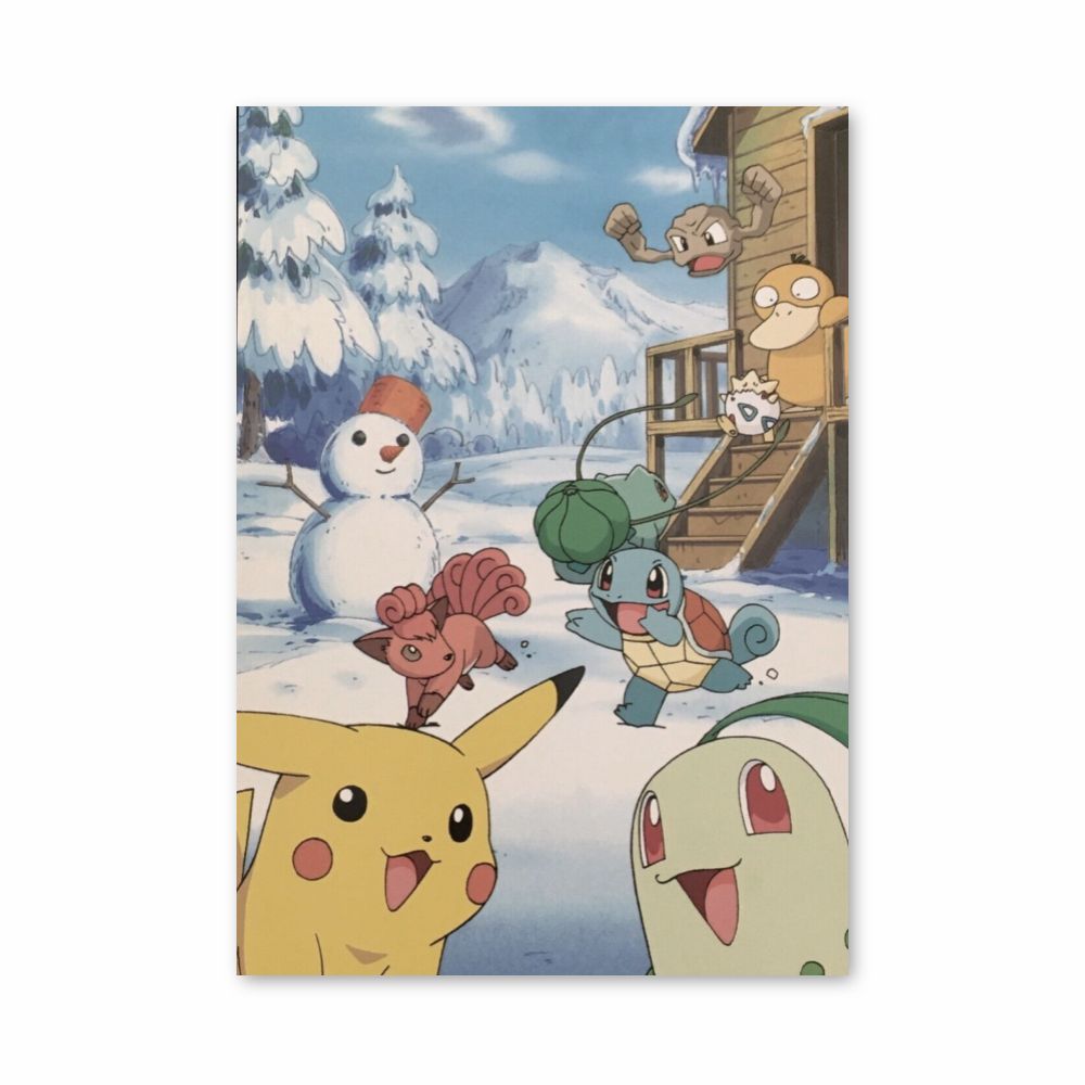 Póster Pokémon Retro