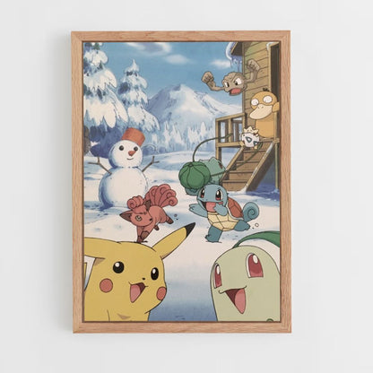 Póster Pokémon Retro