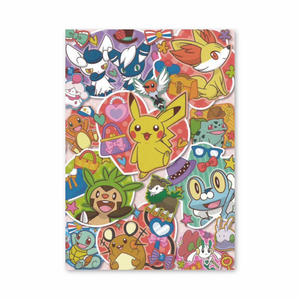 Póster Pokémon Collage