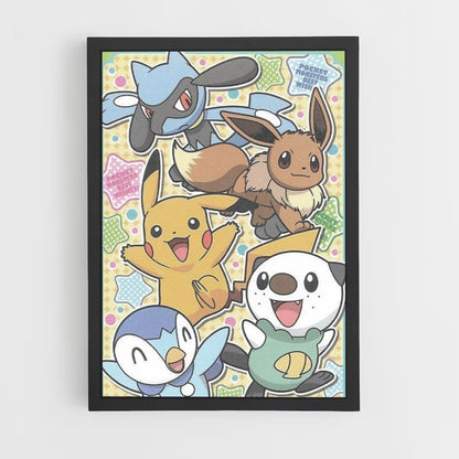 Pokémon vintage Póster