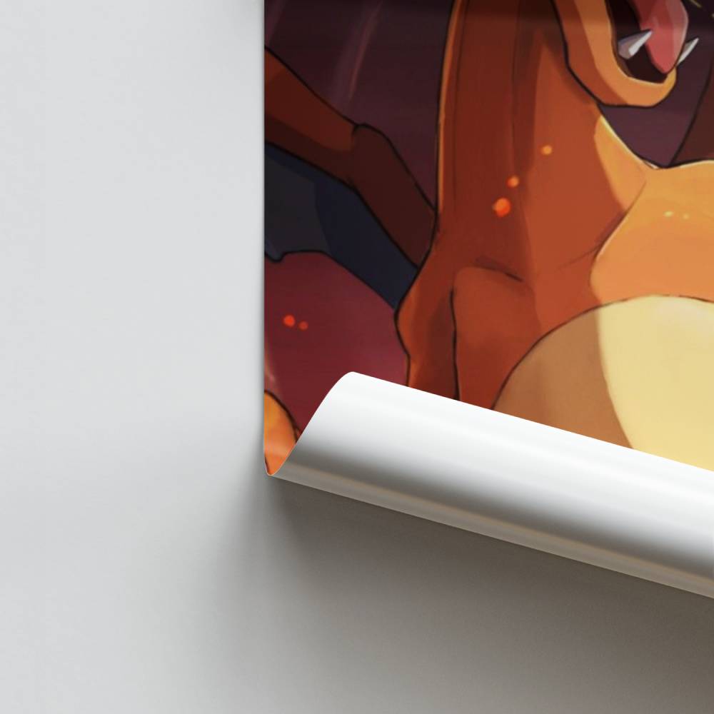 Póster El ataque de Charizard