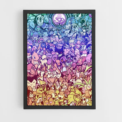 Póster Pokémon Fanart