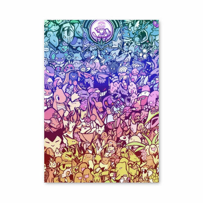 Póster Pokémon Fanart