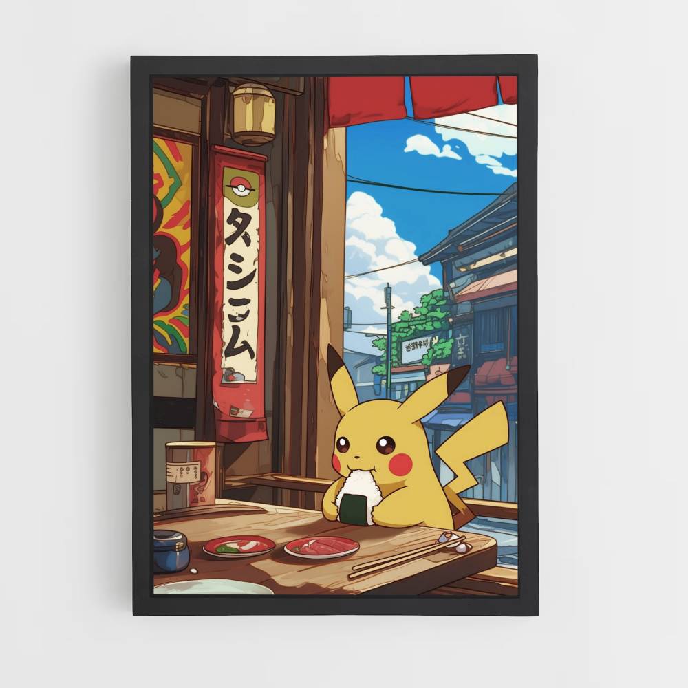 Póster Pikachu Tokio