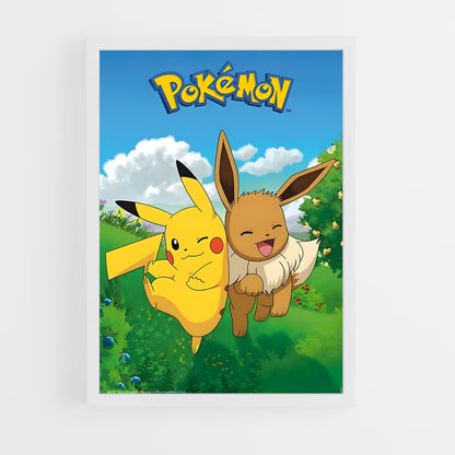 pokemon-3 cadre Blanc