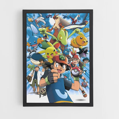 Póster Pokémon Generación 3