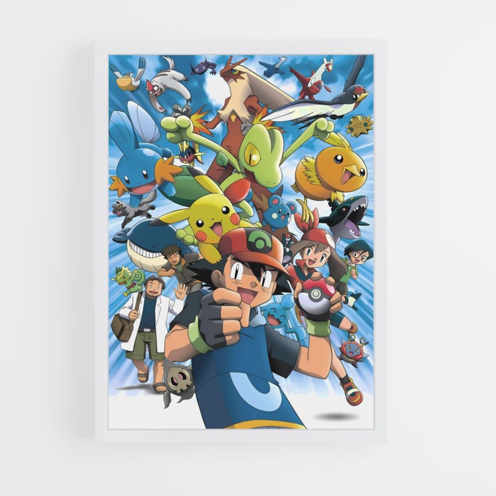 Póster Pokémon Generación 3