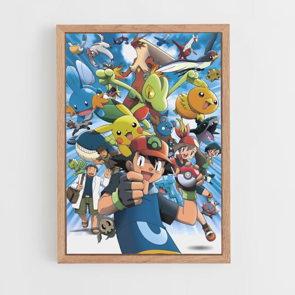 Póster Pokémon Generación 3