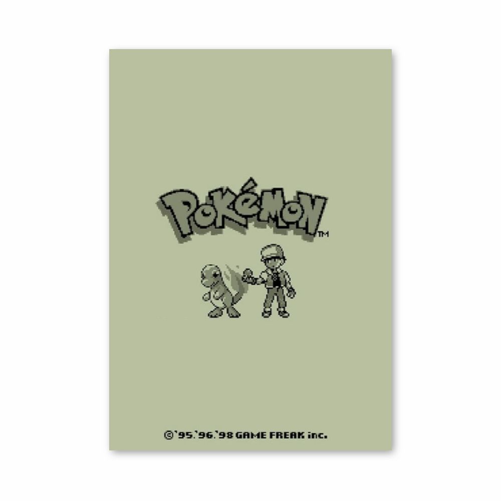 Póster Pokémon Gameboy