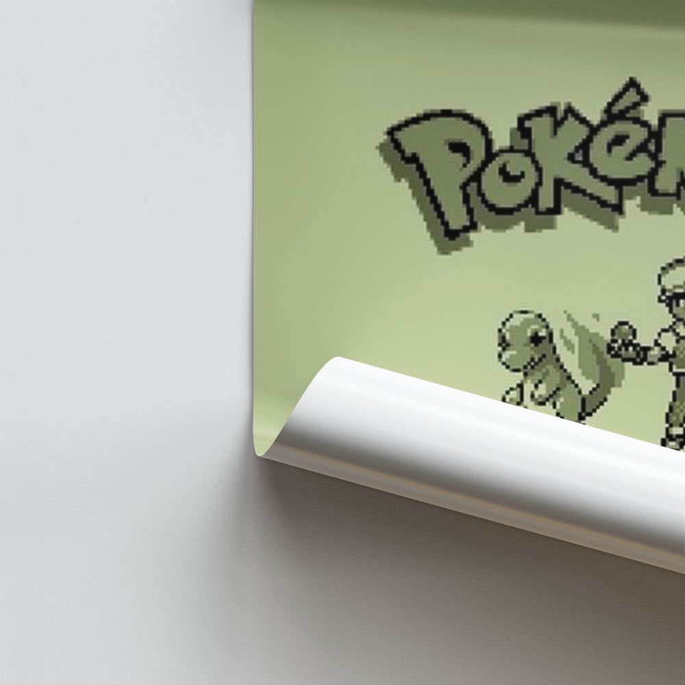 Póster Pokémon Gameboy