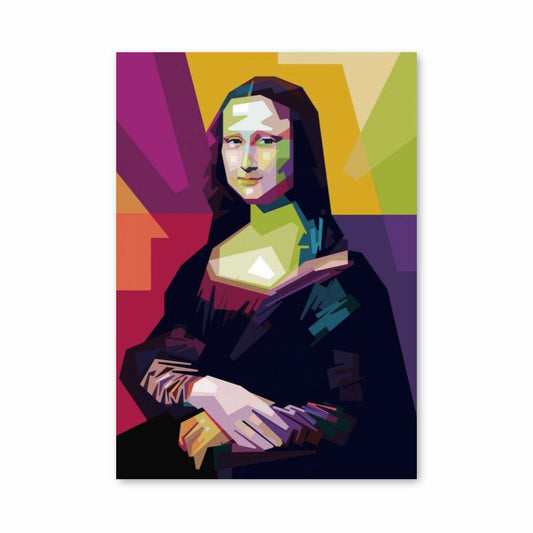 Cartel Mona Lisa Arte Pop