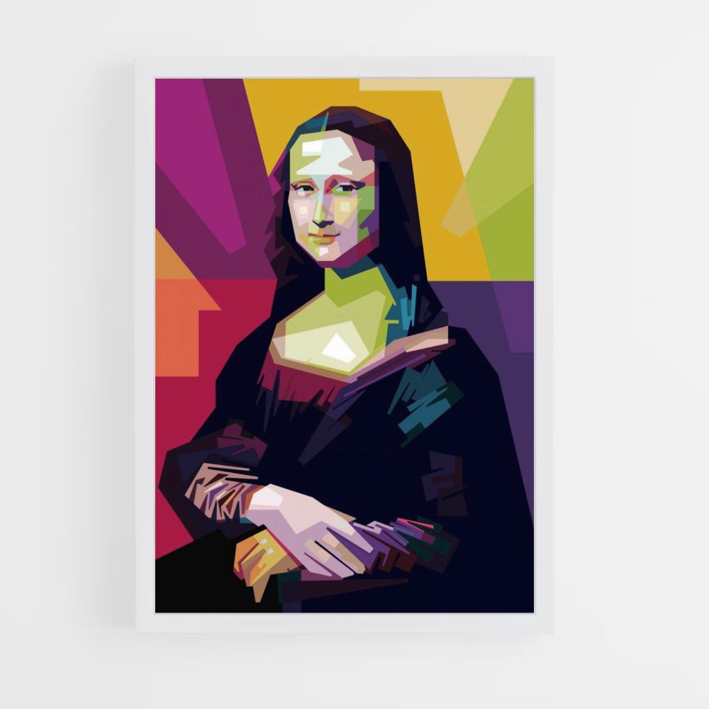 Cartel Mona Lisa Arte Pop