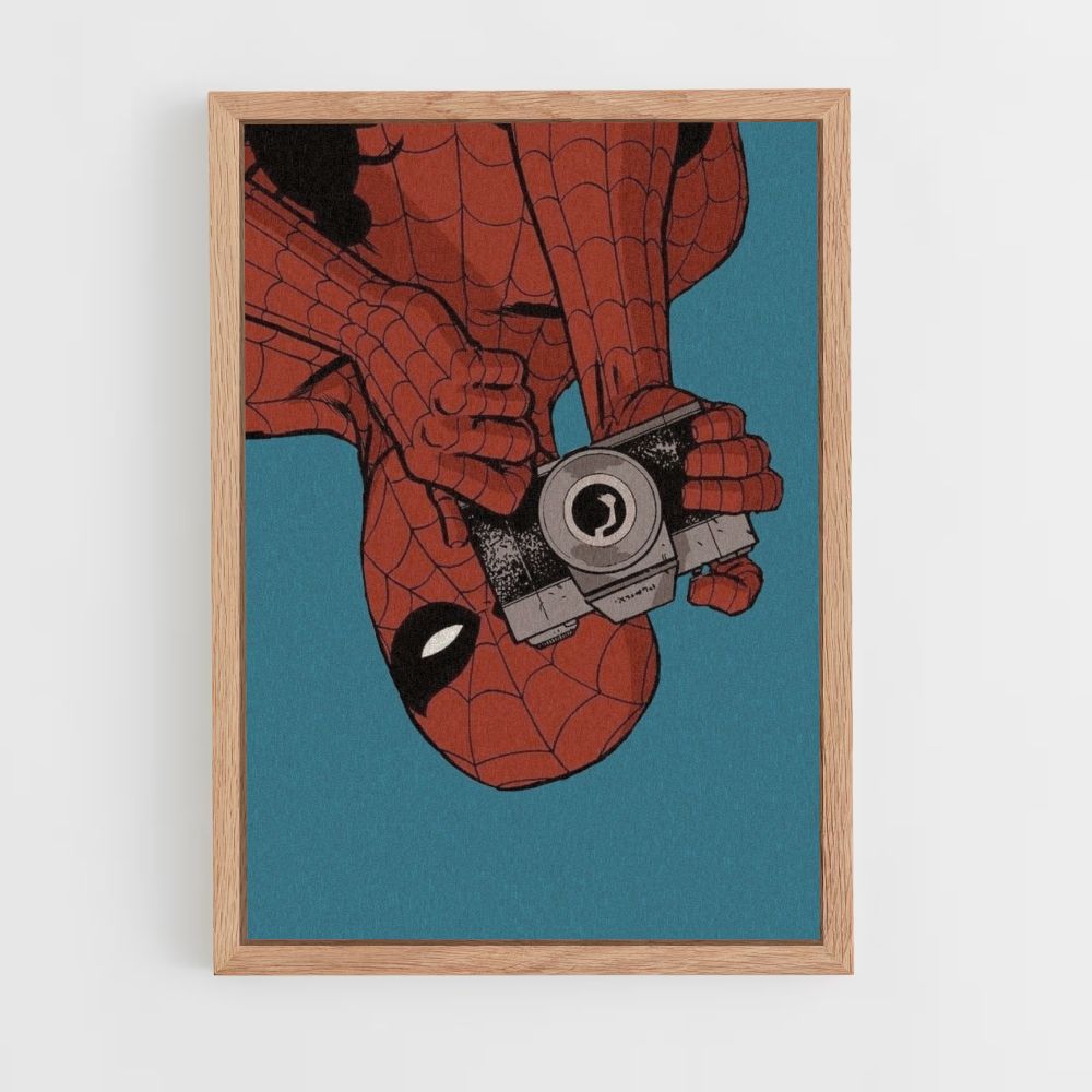 Póster Foto Del Hombre Araña