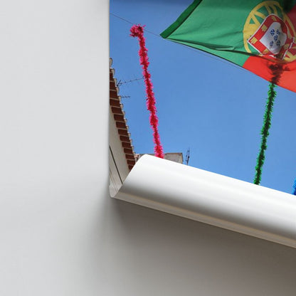 Bandera de portugal Póster