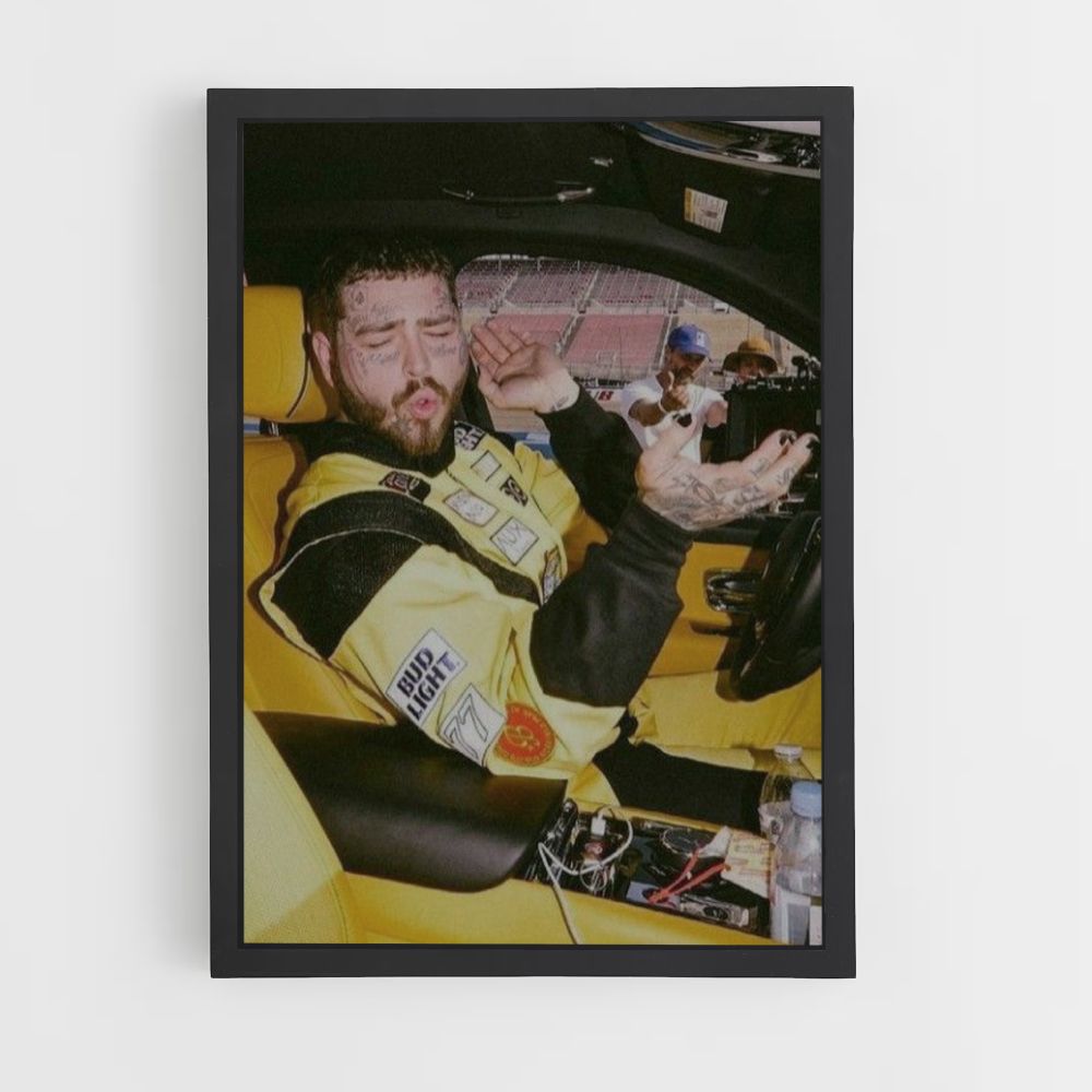 Coche Post Malone Póster