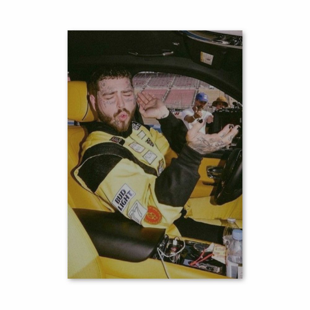 Coche Post Malone Póster