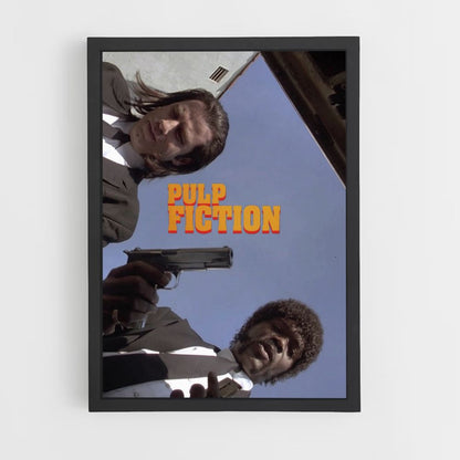 Póster Policía de Pulp Fiction