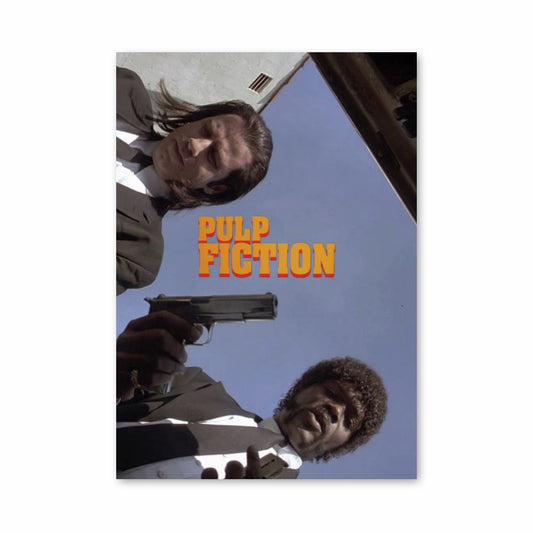 Póster Policía de Pulp Fiction