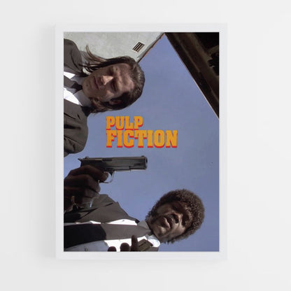 Póster Policía de Pulp Fiction