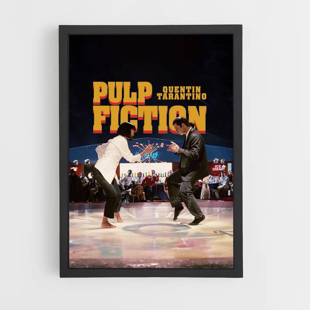 Danza de pulp ficción Póster