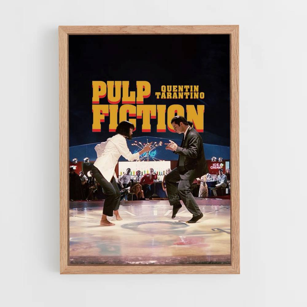 Danza de pulp ficción Póster