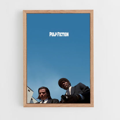 pulp-fiction-8 cadre Bois clair
