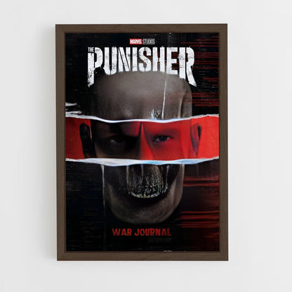 punisher-11 cadre Bois foncé