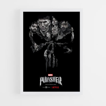 punisher-12 cadre Blanc