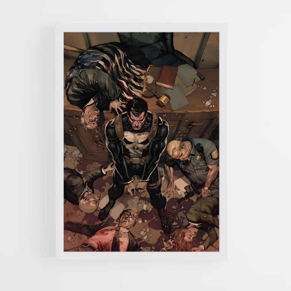 punisher-3 cadre Blanc