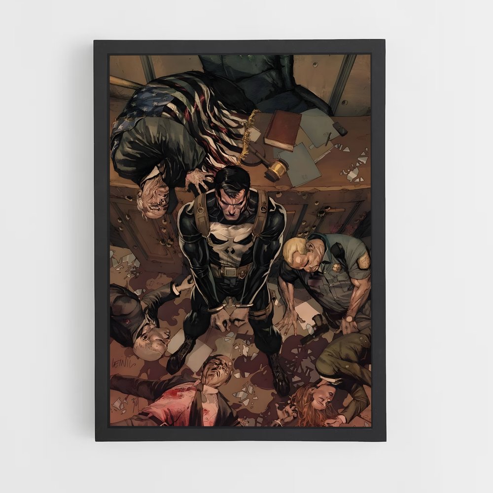 punisher-3 cadre Noir