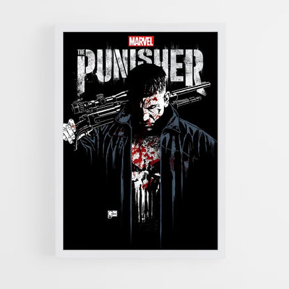 punisher-4 cadre Blanc