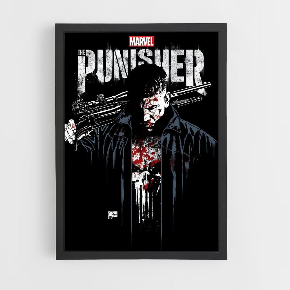 punisher-4 cadre Noir