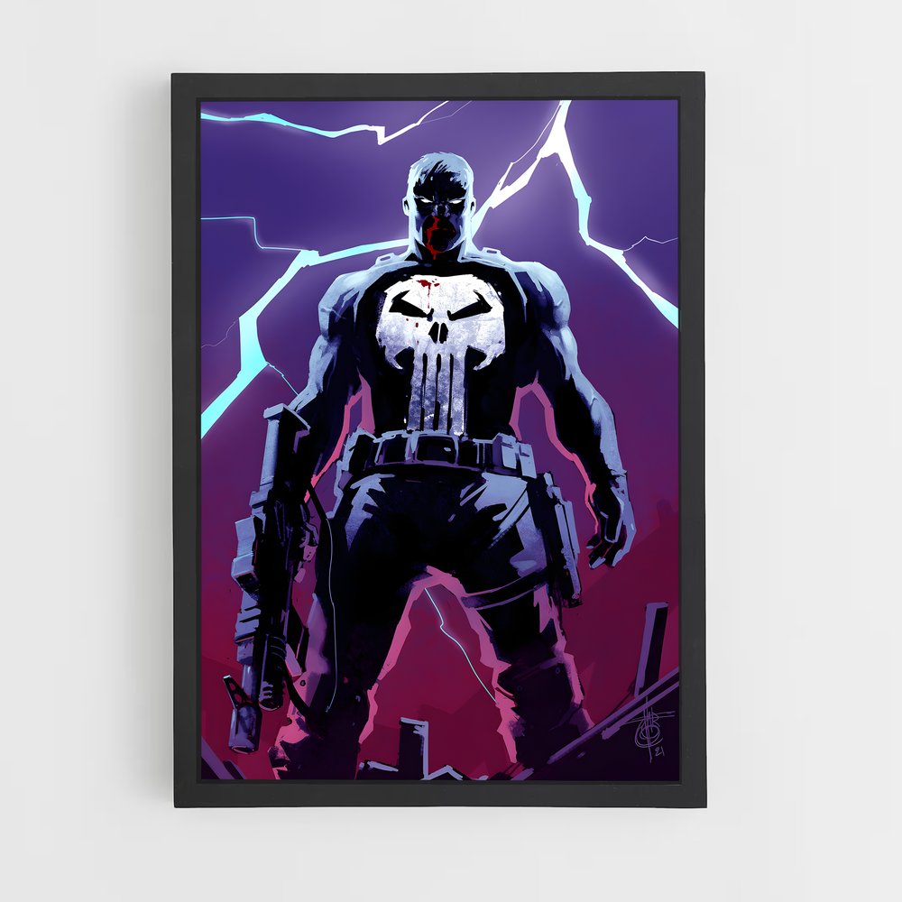 punisher-5 cadre Noir