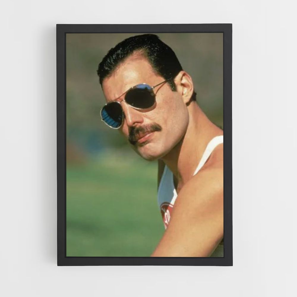 Póster Bigote de Freddy Mercury