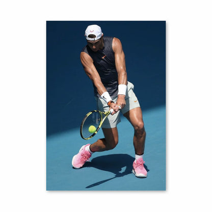 Póster Rafael Nadal Azul