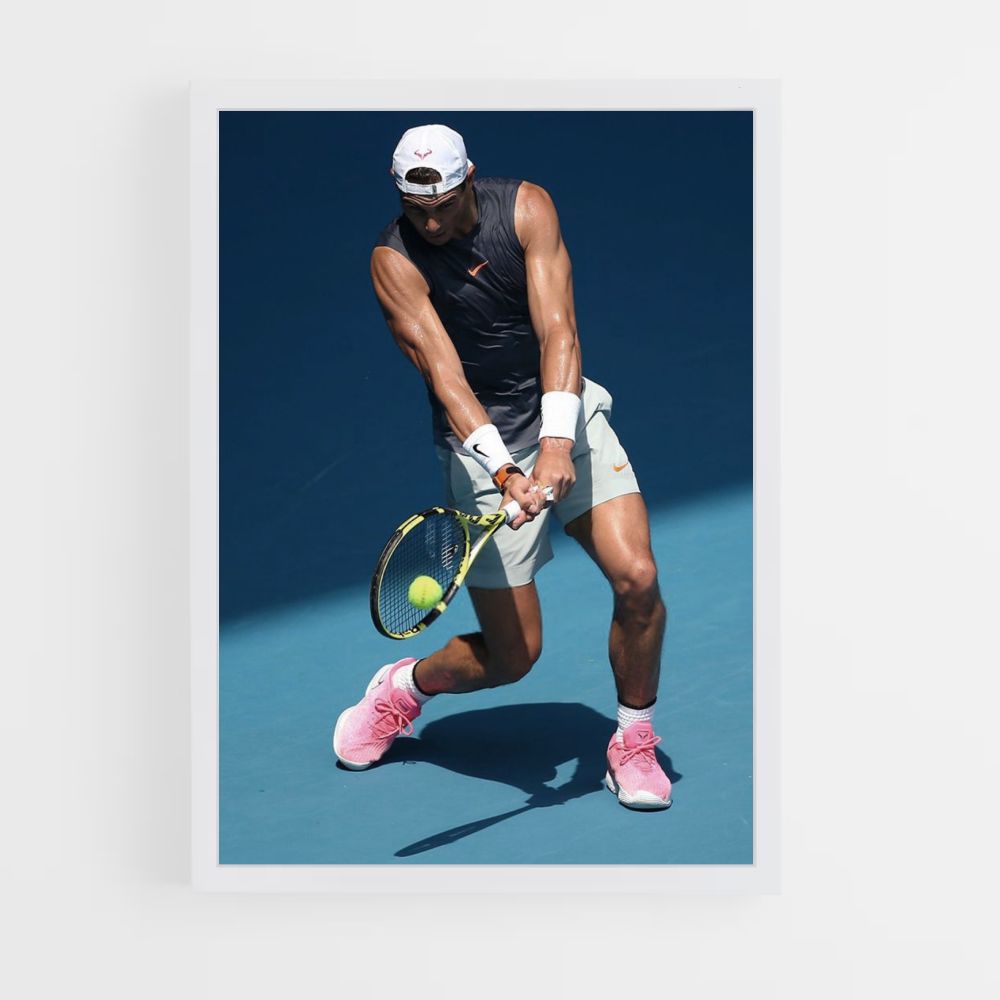 Póster Rafael Nadal Azul