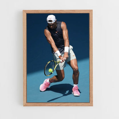 Póster Rafael Nadal Azul