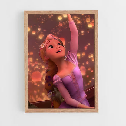 rapunzel-3 cadre Bois clair