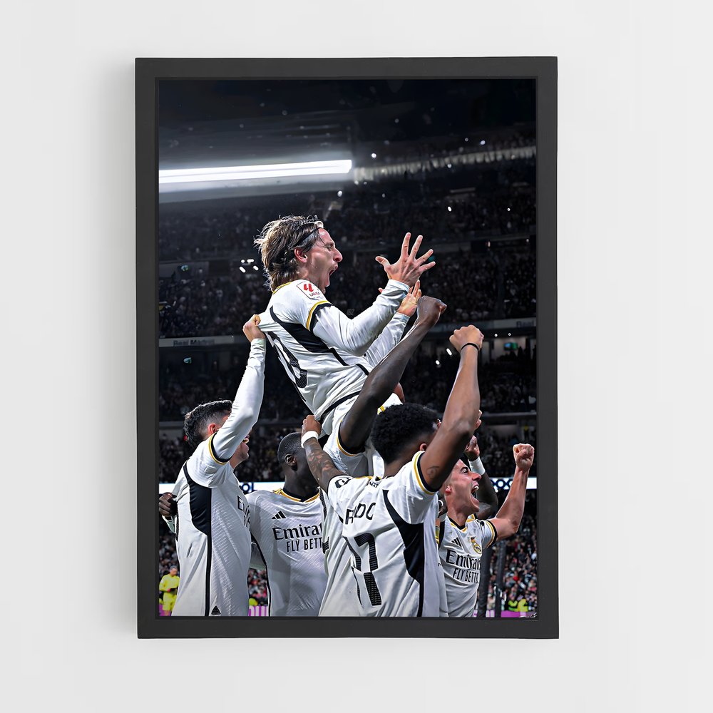 real-madrid-6 cadre Noir