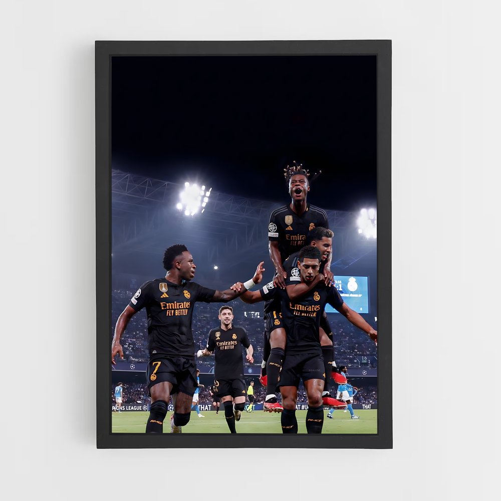 real-madrid-8 cadre Noir
