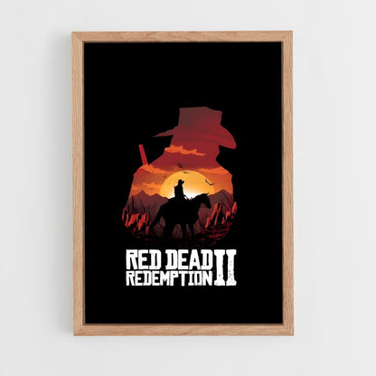 red-dead-redemption-10 cadre Bois clair