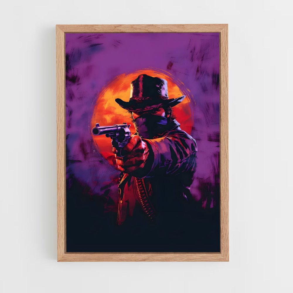 red-dead-redemption-16 cadre Bois clair