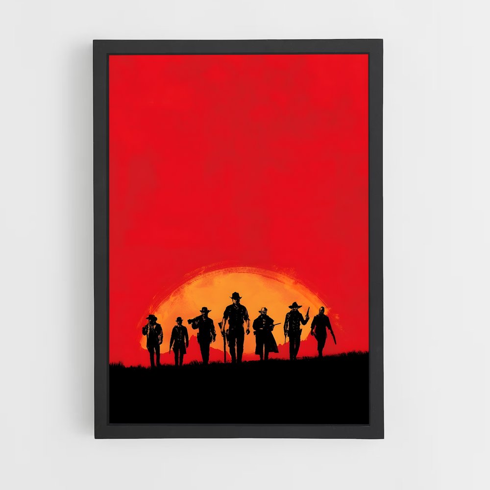 red-dead-redemption-8 cadre Noir